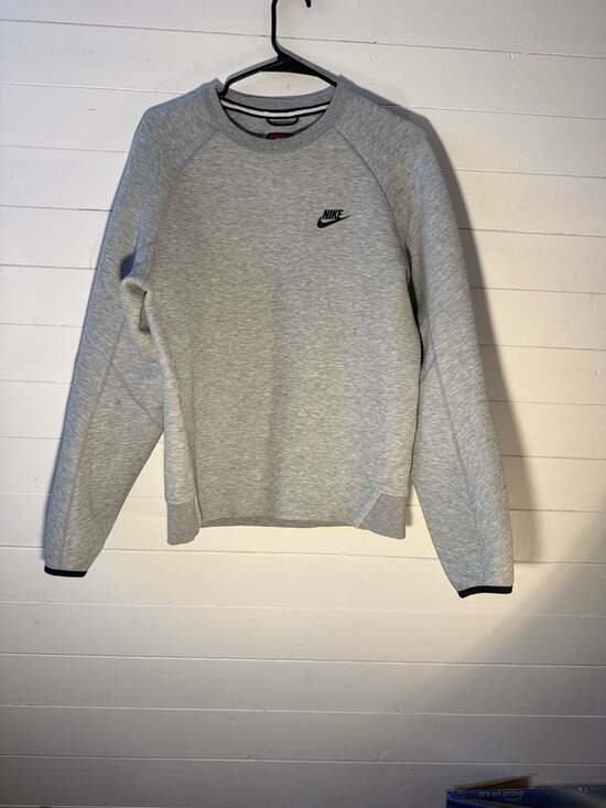 Nike Other - Nike Sportswear Tech Fleece Men's Crewneck Sweatshirt - Dark Grey Heather